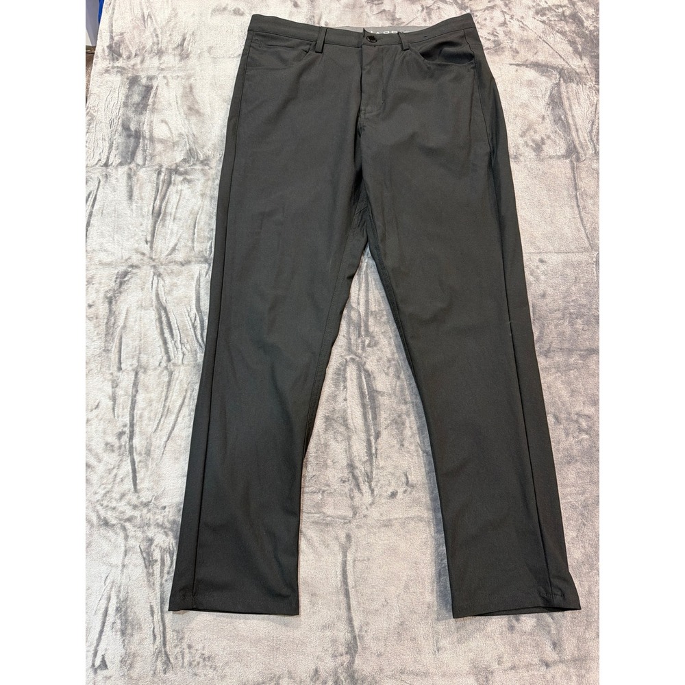 Chaps Performance Golf Pants Mens Black 5-Pocket Straight Leg 32x29